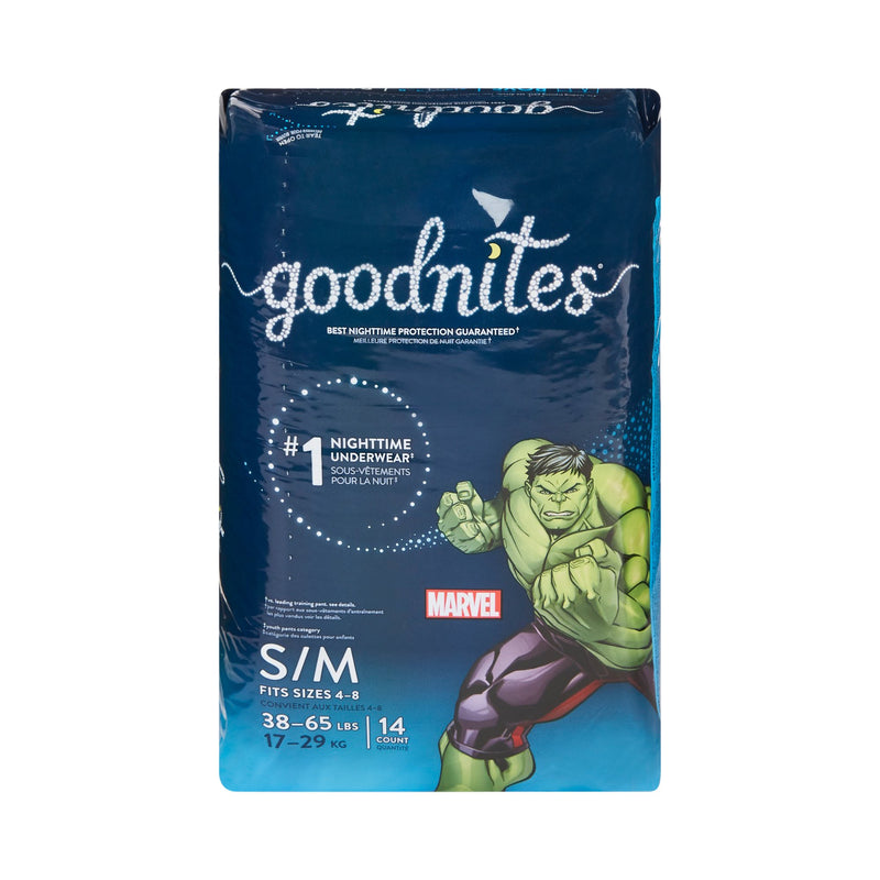 GoodNites® Absorbent Underwear, Small / Medium, 1 Case of 56 () - Img 2