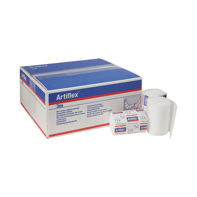 Artiflex® White Polyester / Polypropylene / Polyethylene Undercast Padding Bandage, 10 Centimeter x 3 Meter, 1 Case of 30 (Casting) - Img 1