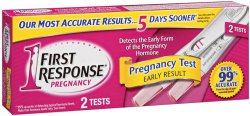 First Response™ hCG Pregnancy Home Device Rapid Test Kit, 1 Each (Test Kits) - Img 1