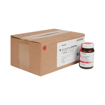 McKesson Iodoform Wound Packing Strip, 1 Inch x 5 Yard, 1 Bottle (Advanced Wound Care) - Img 7