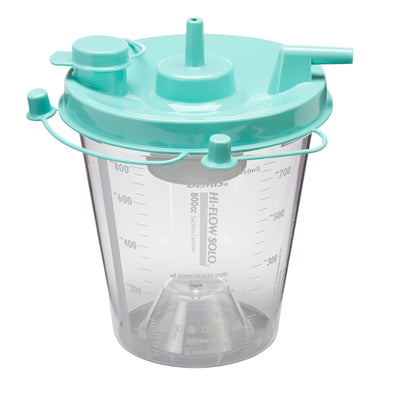 Hi-Flow™ Rigid Suction Canister for use with Bemis Quick-Drain™ Systems, 800 mL, 1 Case of 70 (Suction Canisters and Liners) - Img 1