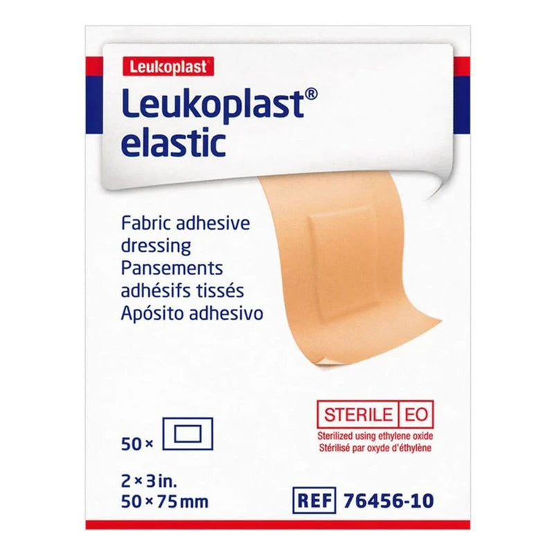Leukoplast® Elastic Adhesive Strip, 2 x 3 Inch, 1 Case of 600 (General Wound Care) - Img 1