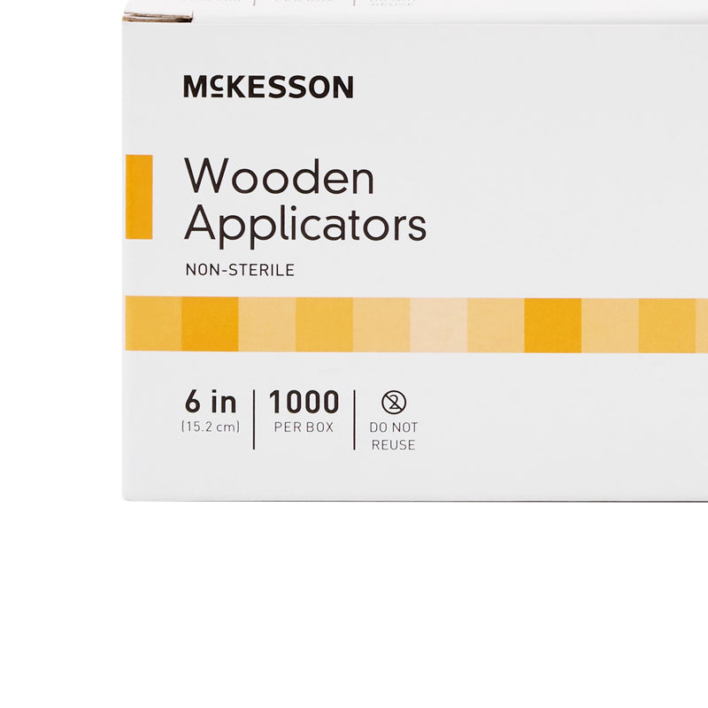 McKesson Applicator Stick, 6-Inch Length, 1 Box of 1000 (General Wound Care) - Img 3