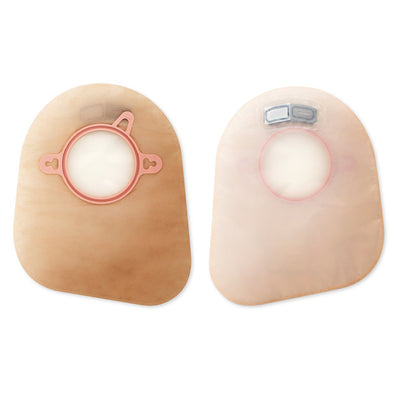 New Image™ Two-Piece Closed End Beige Filtered Ostomy Pouch, 7 Inch Length, 1¾ Inch Flange, 1 Box of 60 (Ostomy Pouches) - Img 1