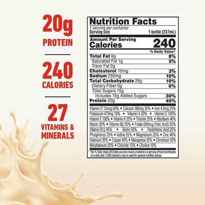 Boost® High Protein Vanilla Oral Supplement, 8 oz. Bottle, 1 Case of 24 (Nutritionals) - Img 4