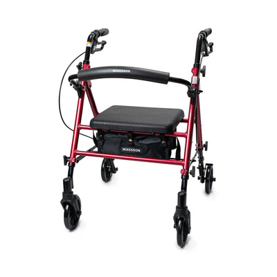 McKesson 4 Wheel Rollator, 1 Each (Mobility) - Img 1