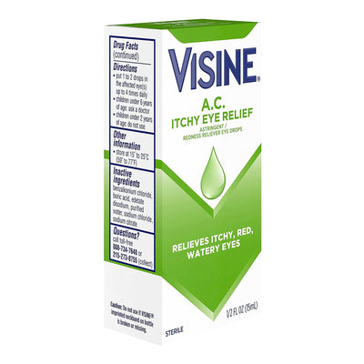 Visine® AC® Antihistamine Eye Drops, 15 mL, 1 Case of 36 (Over the Counter) - Img 2