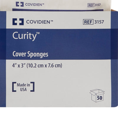 Curity™ Sterile Nonwoven Sponge, 3 x 4 Inch, 1 Pack (General Wound Care) - Img 4