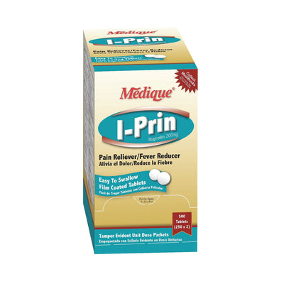 I-Prin Ibuprofen Pain Relief, 1 Box of 500 (Over the Counter) - Img 1