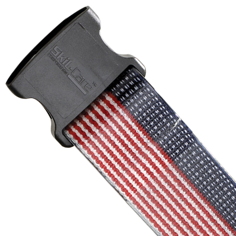 SkiL-Care™ PathoShield Gait Belt, Stars & Stripes, 72 Inch, 1 Each (Transfer Equipment) - Img 2