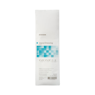 McKesson White Adhesive Dressing, 4 x 14 Inch, 1 Box of 25 (General Wound Care) - Img 5
