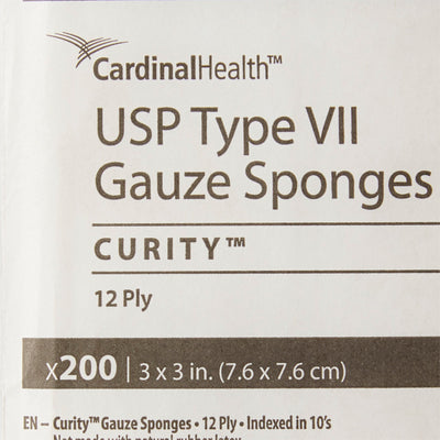 Curity™ NonSterile USP Type VII Gauze Sponge, 3 x 3 Inch, 1 Case of 4000 (General Wound Care) - Img 4