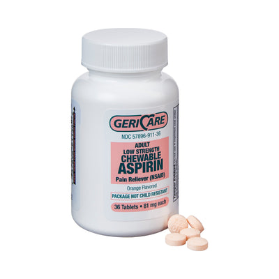 Geri-Care® Low Strength Aspirin Pain Relief, 1 Bottle (Over the Counter) - Img 1