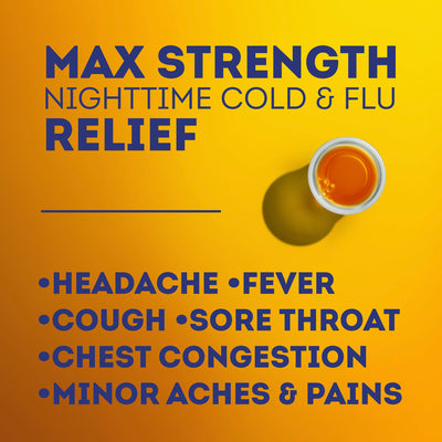 NYQUIL, LIQ SEVERE COLD & FLU HONEY 12OZ (Over the Counter) - Img 7