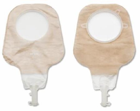 New Image™ Two-Piece Drainable Ultra Clear Ostomy Pouch, 12 Inch Length, 1¾ Inch Flange, 1 Box of 10 (Ostomy Pouches) - Img 1