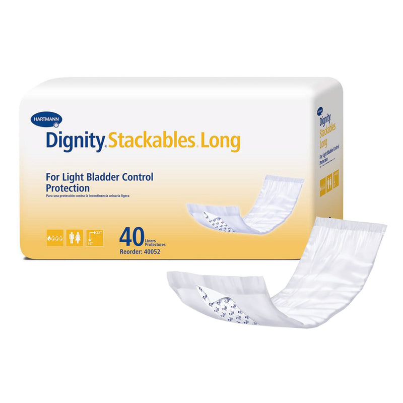 Dignity® Stackables® Incontinence Liner, 15-Inch Length, 1 Case of 4 () - Img 1