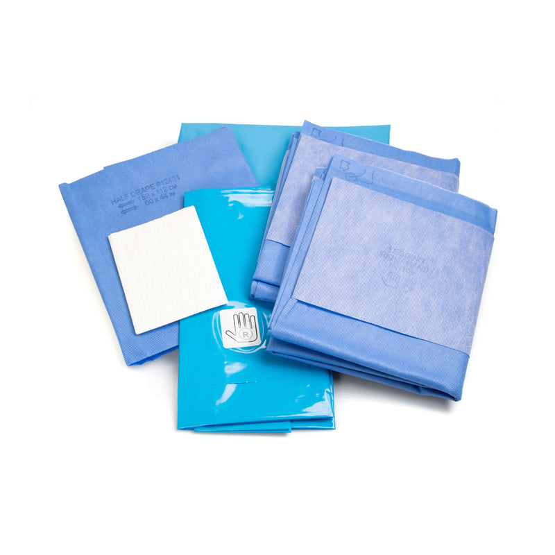 McKesson Lithotomy Drape Pack, 1 Case of 12 (Procedure Drapes and Sheets) - Img 1