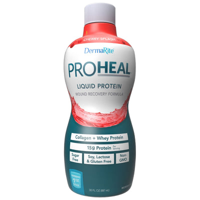 ProHeal™ Cherry Splash Oral Protein Supplement, 30-ounce Bottle, 1 Each (Nutritionals) - Img 1