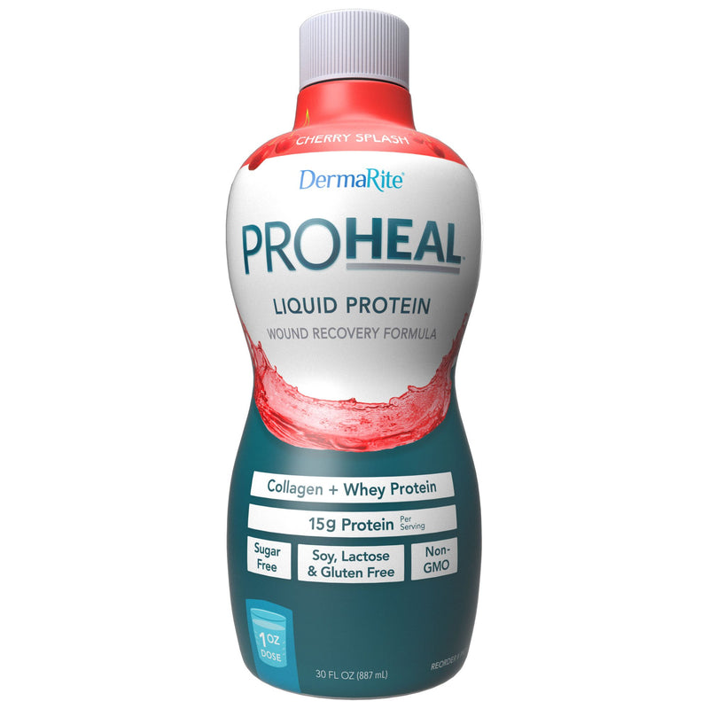 ProHeal™ Cherry Splash Oral Protein Supplement, 30-ounce Bottle, 1 Each (Nutritionals) - Img 1