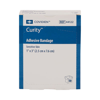 Curity™ Sensitive Skin Adhesive Strip, 1 x 3 Inch, 1 Case of 1200 (General Wound Care) - Img 2