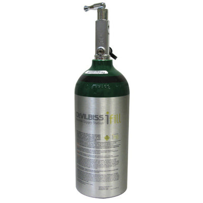 DeVillbiss iFill® Oxygen Cylinder, 1 Each (Cylinders and Cylinder Carts) - Img 1