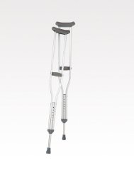 Breg Aluminum Underarm Crutches, Adult, 1 Each (Mobility) - Img 1