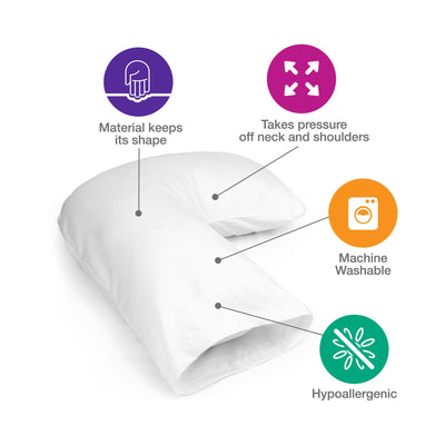 Hugg-A-Pillow® Bed Pillow, 1 Each (Pillows) - Img 5