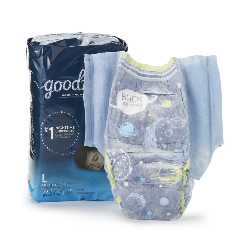 GoodNites® Absorbent Underwear, Large, 1 Case of 44 () - Img 1
