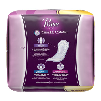 Poise Bladder Control Pads, Adult Women, Moderate Absorbency, Disposable, 12.20" Length, 1 Pack of 54 () - Img 5