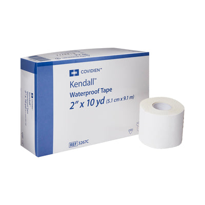 Kendall™ Cloth Medical Tape, 2 Inch x 10 Yard, White, 1 Case of 72 (General Wound Care) - Img 1