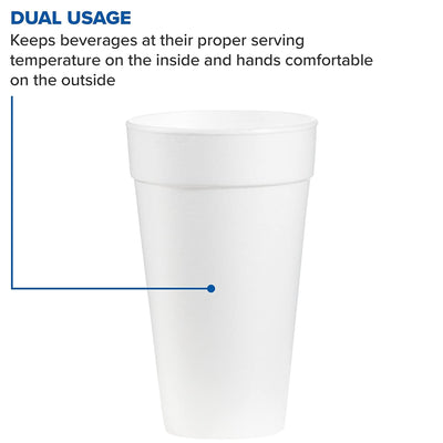 WinCup® Styrofoam Drinking Cup, 20 oz., 1 Sleeve (Drinking Utensils) - Img 3