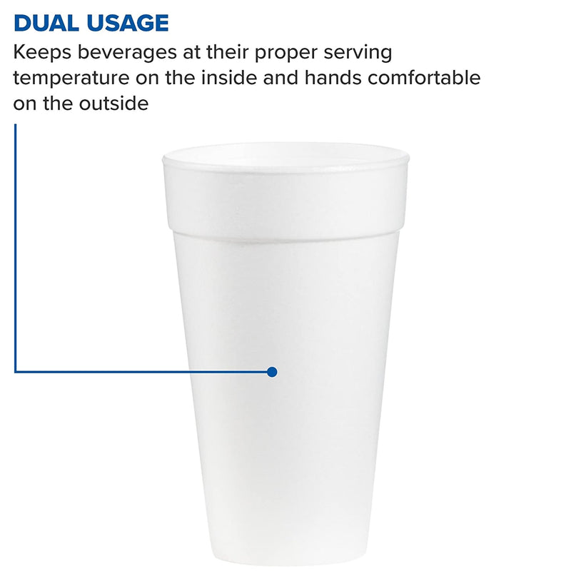 WinCup® Styrofoam Drinking Cup, 20 oz., 1 Sleeve (Drinking Utensils) - Img 3