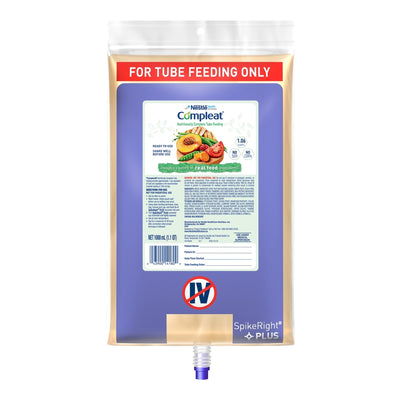 Compleat® Original Tube Feeding Formula, 1000 mL Bag, 1 Each (Nutritionals) - Img 1