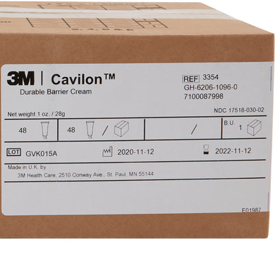 3M Cavilon Skin Protectant, Unscented Cream, 28 Gram Tube, 1 Each (Skin Care) - Img 7