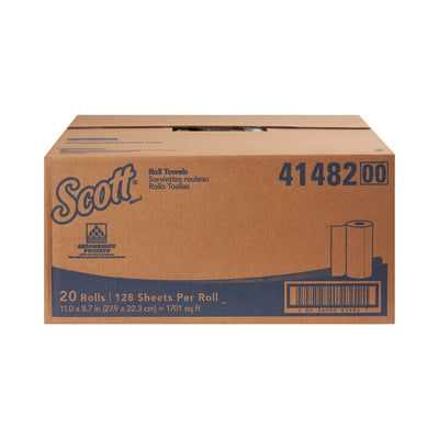 Scott® Kitchen Paper Towel, 128 perforated sheets per roll, 1 Case of 20 (Paper Towels) - Img 5