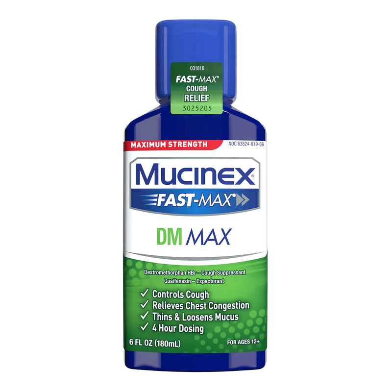 Mucinex® Fast-Max™ DM Max Guaifenesin / Dextromethorphan Cold and Cough Relief, 1 Each (Over the Counter) - Img 1