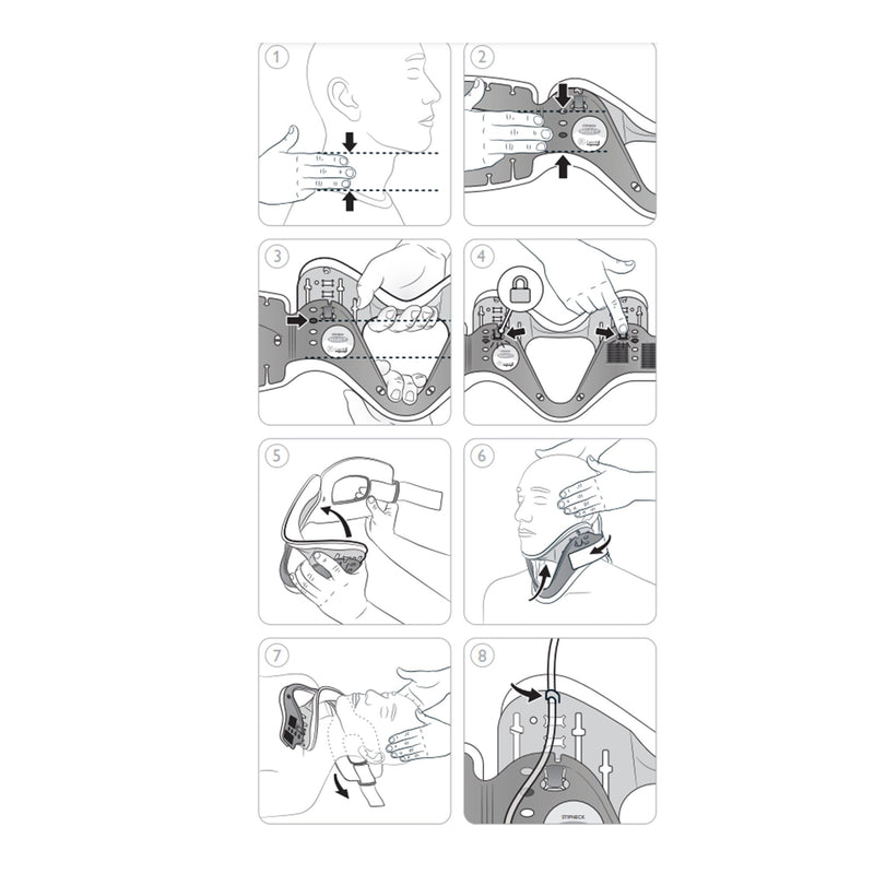 Stifneck® Pedi-Select™ Extrication Cervical Collar, Pediatric, 1 Each (Immobilizers, Splints and Supports) - Img 3