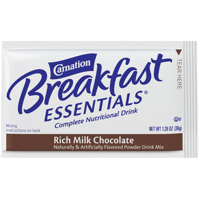 Carnation Breakfast Essentials® Chocolate Oral Supplement, 1.26 oz. Packet, 1 Box of 10 (Nutritionals) - Img 4