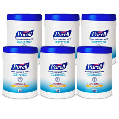 Purell® Hand Sanitizing Wipes, Canister, 1 Case of 6 (Skin Care) - Img 3