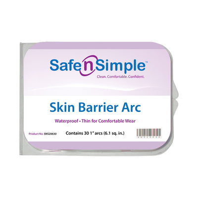 Safe N Simple Waterproof Barrier, 1 Tray of 30 (Barriers) - Img 1