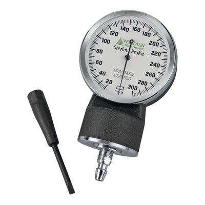 Sterling Series ProKit™ Aneroid Sphygmomanometer with Stethoscope, Burgundy, 1 Each (Blood Pressure) - Img 2