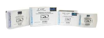 DermaView™ Transparent Film Dressing, 2-3/5 x 2-1/5 Inch, 1 Box of 100 () - Img 1