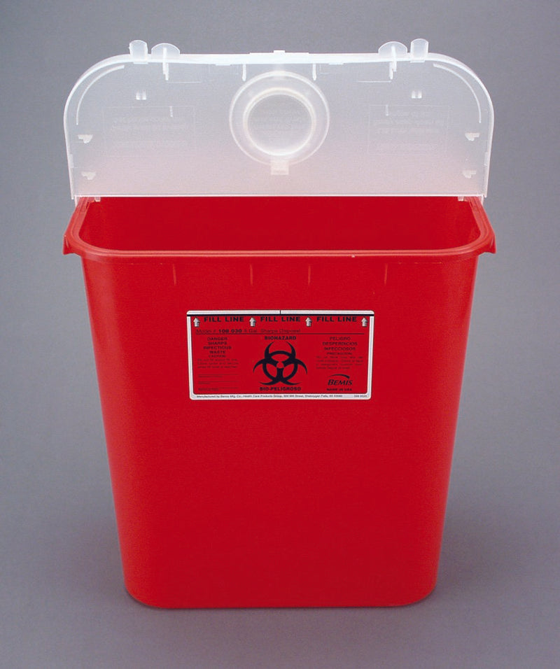 CONTAINER, SHARPS RED 8GL (10/CS) () - Img 1