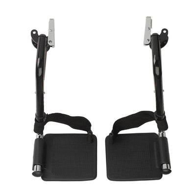 drive Medical Swing-Away Footrests, Plastic, 1 Pair (Mobility) - Img 1
