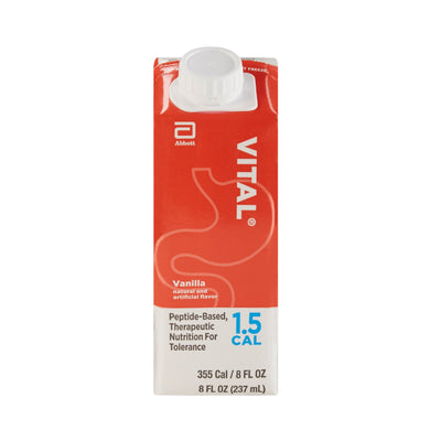 Vital® 1.5 Cal Vanilla Oral Supplement, 8 oz. Carton, 1 Each (Nutritionals) - Img 1