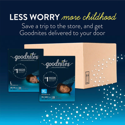 GoodNites® Night Time Underwear For Boys, X-Large, 1 Case of 28 () - Img 7