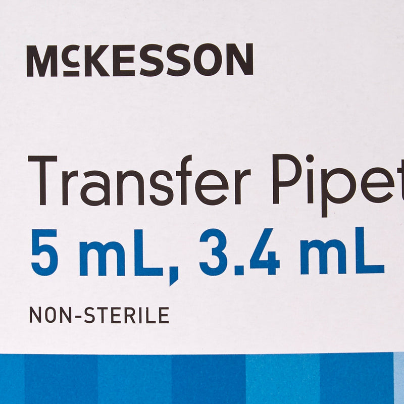 McKesson Transfer Pipette, 5 mL, 1 Box (Laboratory Glassware and Plasticware) - Img 3