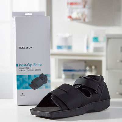 McKesson Square Toe Post-Op Shoe, Male 11.5-12.5 / Female 12.5+, 1 Each (Shoes) - Img 6