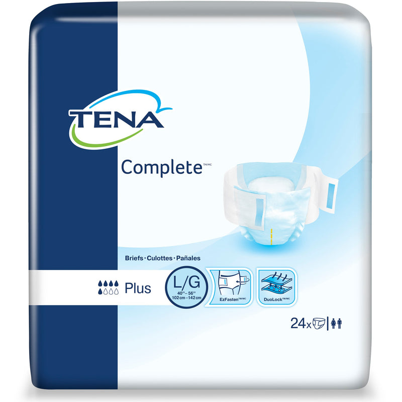 Tena® Complete™ Plus Incontinence Brief, Large, 1 Case of 72 () - Img 2