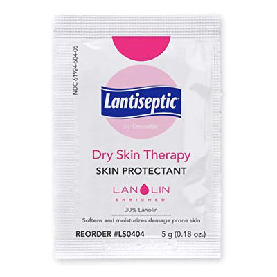 Lantiseptic® Dry Skin Therapy Hand & Body Moisturizer, 1 Box of 144 (Skin Care) - Img 1